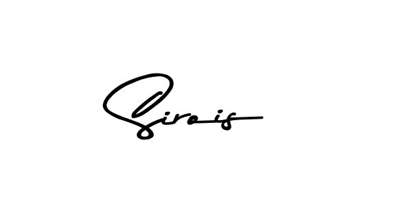 How to make Sirois name signature. Use Asem Kandis PERSONAL USE style for creating short signs online. This is the latest handwritten sign. Sirois signature style 9 images and pictures png