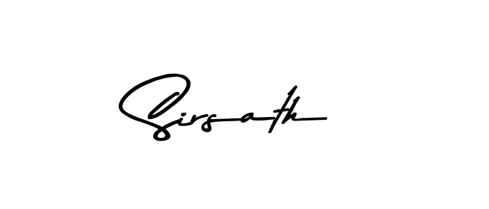 This is the best signature style for the Sirsath name. Also you like these signature font (Asem Kandis PERSONAL USE). Mix name signature. Sirsath signature style 9 images and pictures png