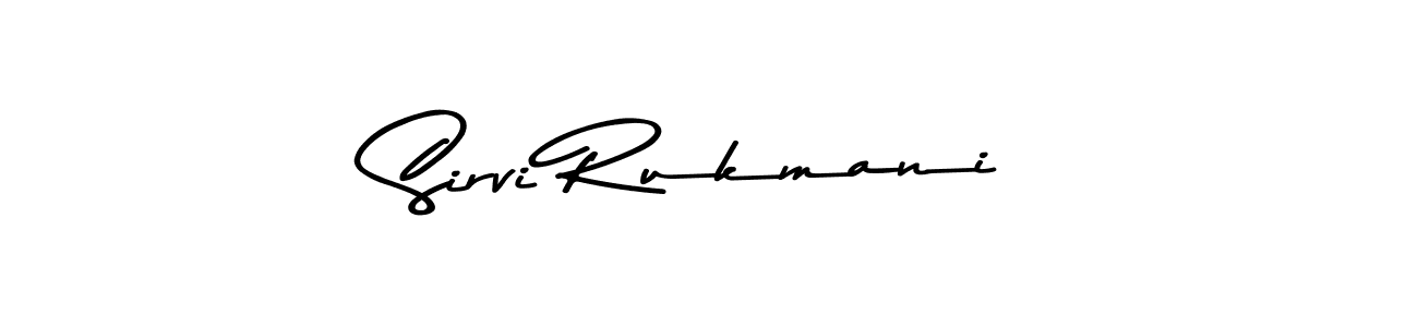 The best way (Asem Kandis PERSONAL USE) to make a short signature is to pick only two or three words in your name. The name Sirvi Rukmani include a total of six letters. For converting this name. Sirvi Rukmani signature style 9 images and pictures png