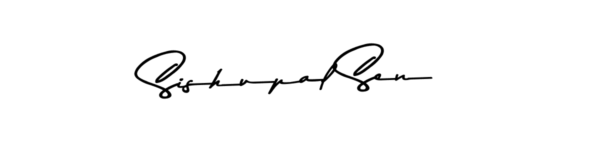 Design your own signature with our free online signature maker. With this signature software, you can create a handwritten (Asem Kandis PERSONAL USE) signature for name Sishupal Sen. Sishupal Sen signature style 9 images and pictures png