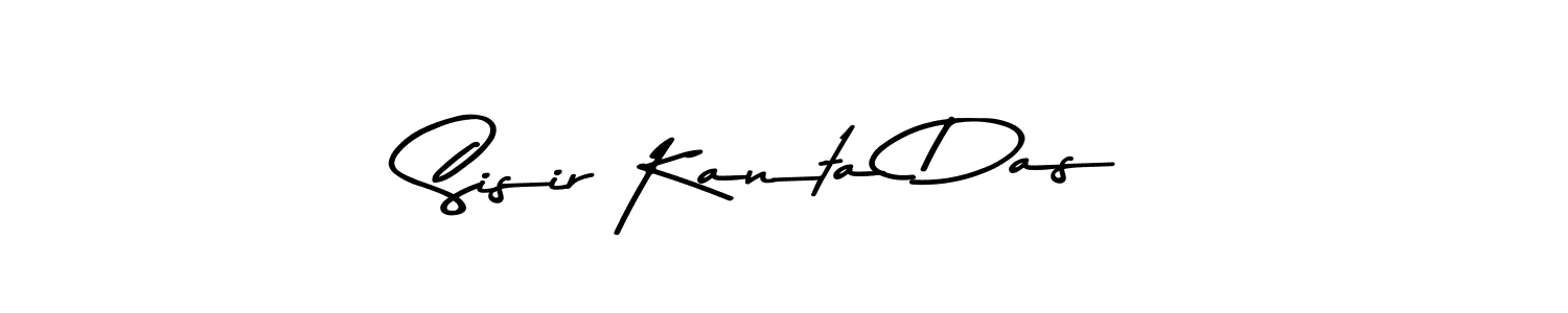 How to make Sisir Kanta Das name signature. Use Asem Kandis PERSONAL USE style for creating short signs online. This is the latest handwritten sign. Sisir Kanta Das signature style 9 images and pictures png