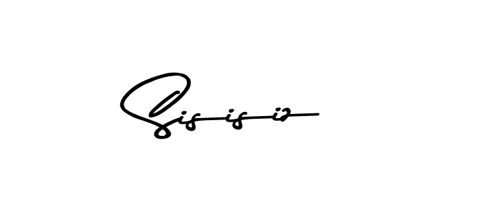 Also You can easily find your signature by using the search form. We will create Sisisiz name handwritten signature images for you free of cost using Asem Kandis PERSONAL USE sign style. Sisisiz signature style 9 images and pictures png