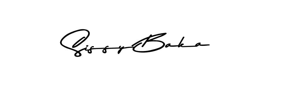 Design your own signature with our free online signature maker. With this signature software, you can create a handwritten (Asem Kandis PERSONAL USE) signature for name Sissy Baka. Sissy Baka signature style 9 images and pictures png