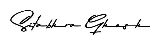 Designed for modern professionals: Sitabhra Ghosh name signature crafted with Asem Kandis PERSONAL USE script. Ready for digital PDF workflows. Sitabhra Ghosh signature style 9 images and pictures png