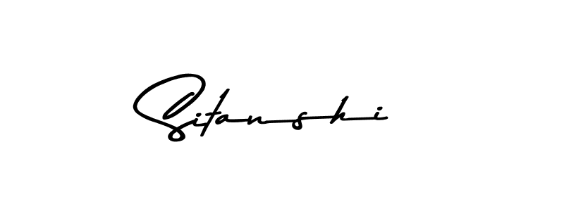 The best way (Asem Kandis PERSONAL USE) to make a short signature is to pick only two or three words in your name. The name Sitanshi include a total of six letters. For converting this name. Sitanshi signature style 9 images and pictures png