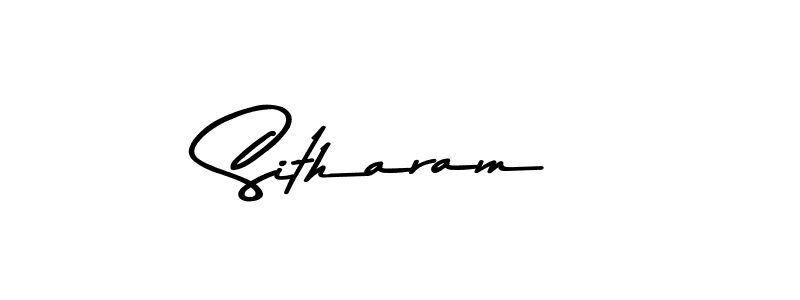 Use a signature maker to create a handwritten signature online. With this signature software, you can design (Asem Kandis PERSONAL USE) your own signature for name Sitharam. Sitharam signature style 9 images and pictures png