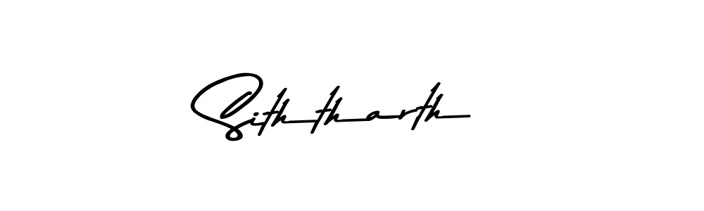 Create a beautiful signature design for name Siththarth. With this signature (Asem Kandis PERSONAL USE) fonts, you can make a handwritten signature for free. Siththarth signature style 9 images and pictures png