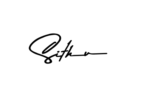 How to make Sithu name signature. Use Asem Kandis PERSONAL USE style for creating short signs online. This is the latest handwritten sign. Sithu signature style 9 images and pictures png
