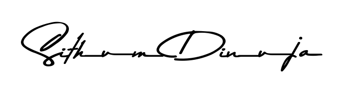 A timeless handwritten aesthetic for Sithum Dinuja. The Asem Kandis PERSONAL USE font gives your signature a handcrafted feel with natural curves. Sithum Dinuja signature style 9 images and pictures png