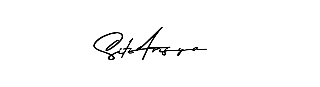 Also You can easily find your signature by using the search form. We will create Siti Arisya name handwritten signature images for you free of cost using Asem Kandis PERSONAL USE sign style. Siti Arisya signature style 9 images and pictures png