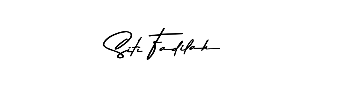 Siti Fadilah stylish signature style. Best Handwritten Sign (Asem Kandis PERSONAL USE) for my name. Handwritten Signature Collection Ideas for my name Siti Fadilah. Siti Fadilah signature style 9 images and pictures png