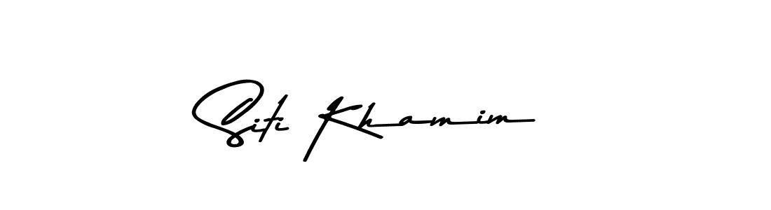 Once you've used our free online signature maker to create your best signature Asem Kandis PERSONAL USE style, it's time to enjoy all of the benefits that Siti Khamim name signing documents. Siti Khamim signature style 9 images and pictures png
