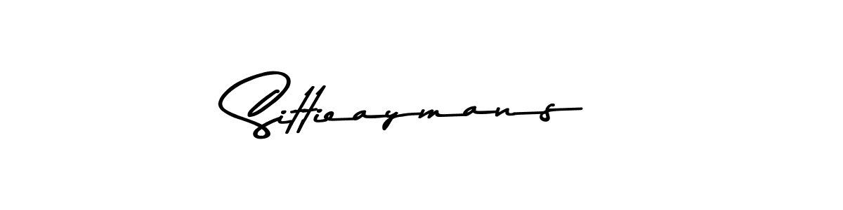 Also we have Sittieaymans name is the best signature style. Create professional handwritten signature collection using Asem Kandis PERSONAL USE autograph style. Sittieaymans signature style 9 images and pictures png