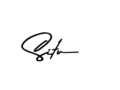 You should practise on your own different ways (Asem Kandis PERSONAL USE) to write your name (Situ) in signature. don't let someone else do it for you. Situ signature style 9 images and pictures png