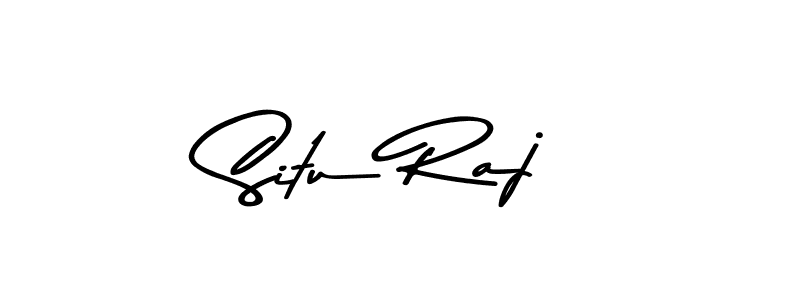 Create a beautiful signature design for name Situ Raj. With this signature (Asem Kandis PERSONAL USE) fonts, you can make a handwritten signature for free. Situ Raj signature style 9 images and pictures png