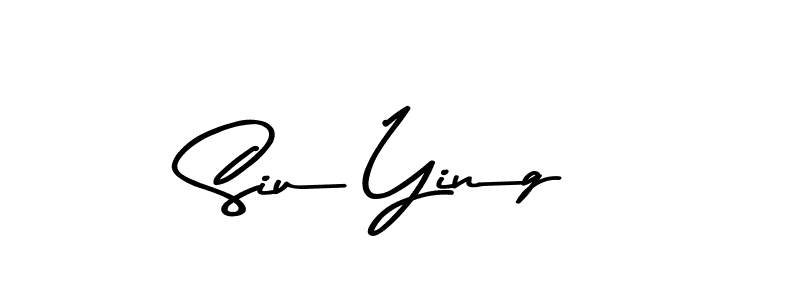 Make a beautiful signature design for name Siu Ying. With this signature (Asem Kandis PERSONAL USE) style, you can create a handwritten signature for free. Siu Ying signature style 9 images and pictures png