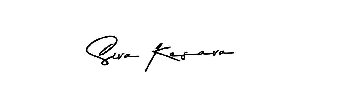 How to make Siva Kesava name signature. Use Asem Kandis PERSONAL USE style for creating short signs online. This is the latest handwritten sign. Siva Kesava signature style 9 images and pictures png