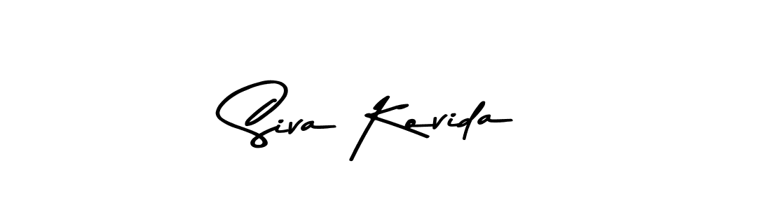 How to make Siva Kovida signature? Asem Kandis PERSONAL USE is a professional autograph style. Create handwritten signature for Siva Kovida name. Siva Kovida signature style 9 images and pictures png