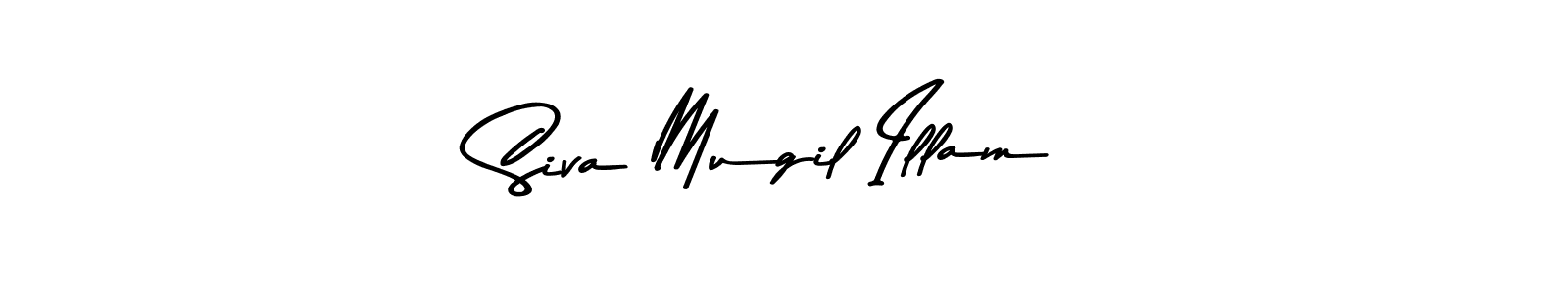 The best way (Asem Kandis PERSONAL USE) to make a short signature is to pick only two or three words in your name. The name Siva Mugil Illam include a total of six letters. For converting this name. Siva Mugil Illam signature style 9 images and pictures png