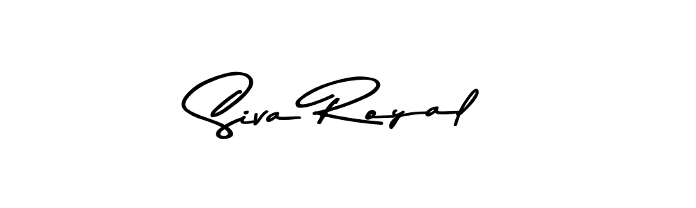 You should practise on your own different ways (Asem Kandis PERSONAL USE) to write your name (Siva Royal) in signature. don't let someone else do it for you. Siva Royal signature style 9 images and pictures png