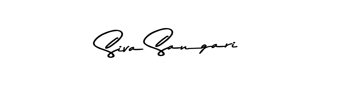 Make a beautiful signature design for name Siva Sangari. With this signature (Asem Kandis PERSONAL USE) style, you can create a handwritten signature for free. Siva Sangari signature style 9 images and pictures png
