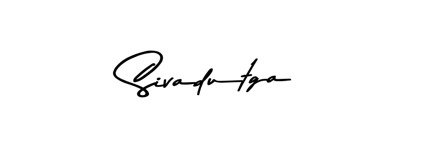 Use a signature maker to create a handwritten signature online. With this signature software, you can design (Asem Kandis PERSONAL USE) your own signature for name Sivadutga. Sivadutga signature style 9 images and pictures png