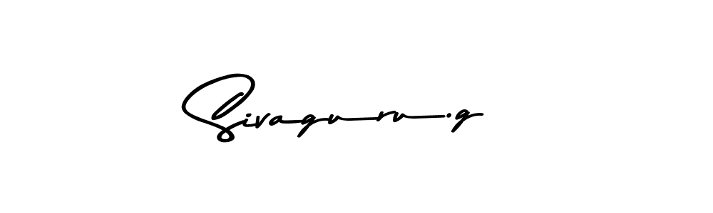 How to make Sivaguru.g signature? Asem Kandis PERSONAL USE is a professional autograph style. Create handwritten signature for Sivaguru.g name. Sivaguru.g signature style 9 images and pictures png