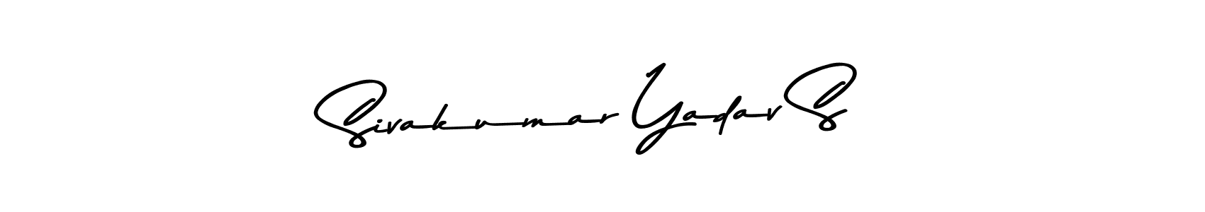 Create a beautiful signature design for name Sivakumar Yadav S. With this signature (Asem Kandis PERSONAL USE) fonts, you can make a handwritten signature for free. Sivakumar Yadav S signature style 9 images and pictures png