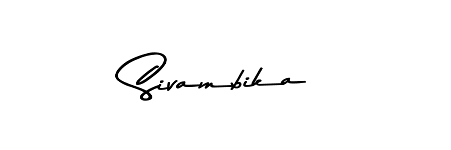 How to Draw Sivambika signature style? Asem Kandis PERSONAL USE is a latest design signature styles for name Sivambika. Sivambika signature style 9 images and pictures png