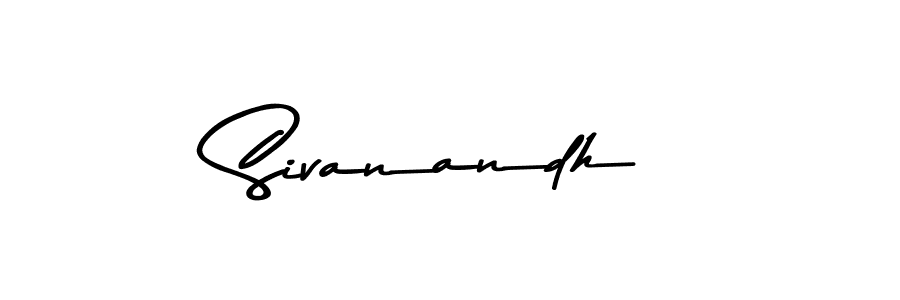 Use a signature maker to create a handwritten signature online. With this signature software, you can design (Asem Kandis PERSONAL USE) your own signature for name Sivanandh. Sivanandh signature style 9 images and pictures png