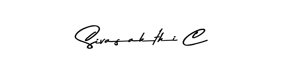 Make a beautiful signature design for name Sivasakthi C. With this signature (Asem Kandis PERSONAL USE) style, you can create a handwritten signature for free. Sivasakthi C signature style 9 images and pictures png