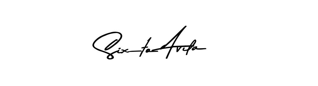 This is the best signature style for the Sixto Avila name. Also you like these signature font (Asem Kandis PERSONAL USE). Mix name signature. Sixto Avila signature style 9 images and pictures png