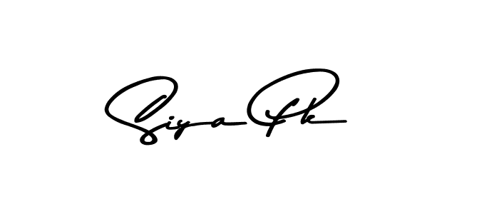 Siya Pk stylish signature style. Best Handwritten Sign (Asem Kandis PERSONAL USE) for my name. Handwritten Signature Collection Ideas for my name Siya Pk. Siya Pk signature style 9 images and pictures png