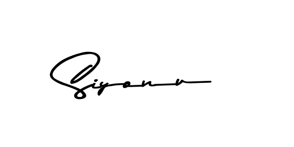 How to Draw Siyonu signature style? Asem Kandis PERSONAL USE is a latest design signature styles for name Siyonu. Siyonu signature style 9 images and pictures png