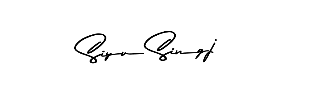 You should practise on your own different ways (Asem Kandis PERSONAL USE) to write your name (Siyu Singj) in signature. don't let someone else do it for you. Siyu Singj signature style 9 images and pictures png