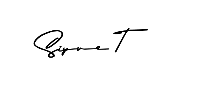 Similarly Asem Kandis PERSONAL USE is the best handwritten signature design. Signature creator online .You can use it as an online autograph creator for name Siyue T. Siyue T signature style 9 images and pictures png