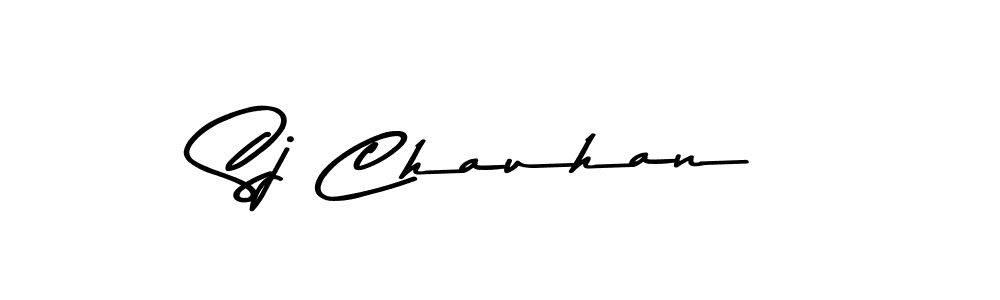 It looks lik you need a new signature style for name Sj Chauhan. Design unique handwritten (Asem Kandis PERSONAL USE) signature with our free signature maker in just a few clicks. Sj Chauhan signature style 9 images and pictures png