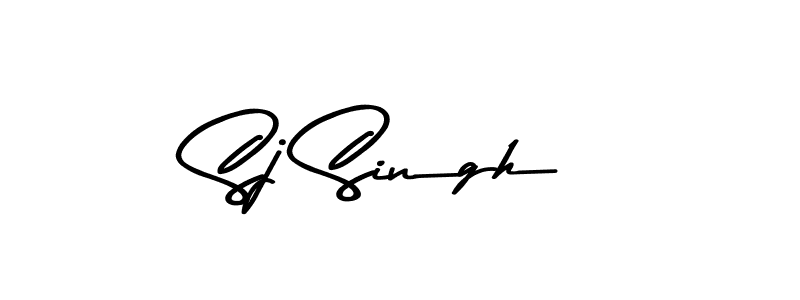 How to Draw Sj Singh signature style? Asem Kandis PERSONAL USE is a latest design signature styles for name Sj Singh. Sj Singh signature style 9 images and pictures png