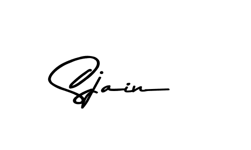 Use a signature maker to create a handwritten signature online. With this signature software, you can design (Asem Kandis PERSONAL USE) your own signature for name Sjain. Sjain signature style 9 images and pictures png