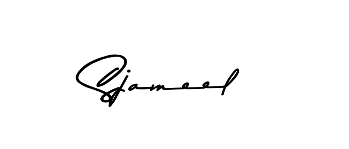 if you are searching for the best signature style for your name Sjameel. so please give up your signature search. here we have designed multiple signature styles  using Asem Kandis PERSONAL USE. Sjameel signature style 9 images and pictures png