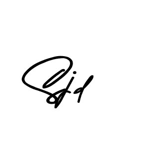 Sjd stylish signature style. Best Handwritten Sign (Asem Kandis PERSONAL USE) for my name. Handwritten Signature Collection Ideas for my name Sjd. Sjd signature style 9 images and pictures png
