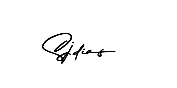 Sjdias stylish signature style. Best Handwritten Sign (Asem Kandis PERSONAL USE) for my name. Handwritten Signature Collection Ideas for my name Sjdias. Sjdias signature style 9 images and pictures png