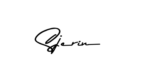 This is the best signature style for the Sjerin name. Also you like these signature font (Asem Kandis PERSONAL USE). Mix name signature. Sjerin signature style 9 images and pictures png