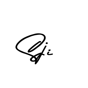 You should practise on your own different ways (Asem Kandis PERSONAL USE) to write your name (Sji) in signature. don't let someone else do it for you. Sji signature style 9 images and pictures png