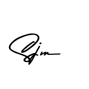 Once you've used our free online signature maker to create your best signature Asem Kandis PERSONAL USE style, it's time to enjoy all of the benefits that Sjm name signing documents. Sjm signature style 9 images and pictures png