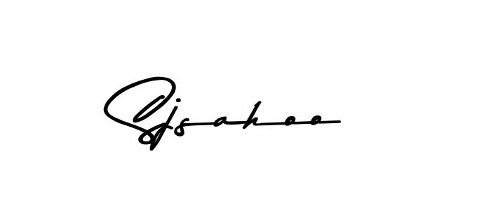 How to make Sjsahoo name signature. Use Asem Kandis PERSONAL USE style for creating short signs online. This is the latest handwritten sign. Sjsahoo signature style 9 images and pictures png