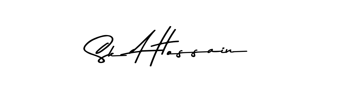 Make a beautiful signature design for name Sk A Hossain. Use this online signature maker to create a handwritten signature for free. Sk A Hossain signature style 9 images and pictures png