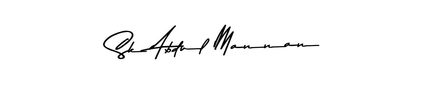 How to make Sk Abdul Mannan signature? Asem Kandis PERSONAL USE is a professional autograph style. Create handwritten signature for Sk Abdul Mannan name. Sk Abdul Mannan signature style 9 images and pictures png