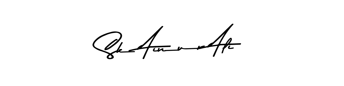 Create a beautiful signature design for name Sk Ainur Ali. With this signature (Asem Kandis PERSONAL USE) fonts, you can make a handwritten signature for free. Sk Ainur Ali signature style 9 images and pictures png