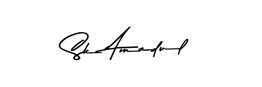 Asem Kandis PERSONAL USE is a professional signature style that is perfect for those who want to add a touch of class to their signature. It is also a great choice for those who want to make their signature more unique. Get Sk Amadul name to fancy signature for free. Sk Amadul signature style 9 images and pictures png